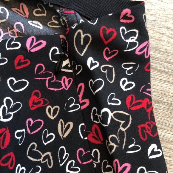 Loft Heart Side Slit Midi Skirt - Picture 7 of 8